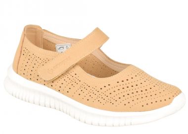 Πάνινα παπούτσια | Ανατομικά | Amarpies | AOG28353| Κάμελ - Amarpies - 